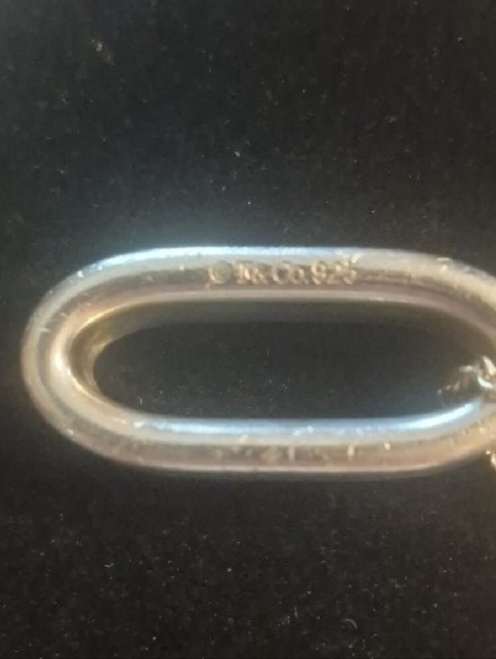 Tiffany&CO. Sterling Silver Pendant Necklace Authentic - Picture 2 of 6